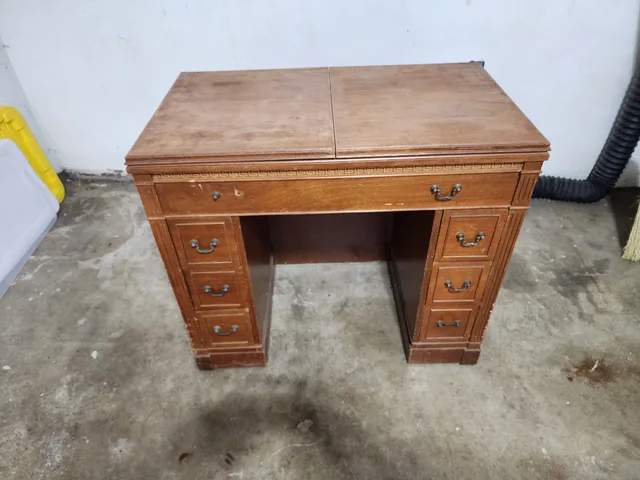 Older sewing desk photo 1
