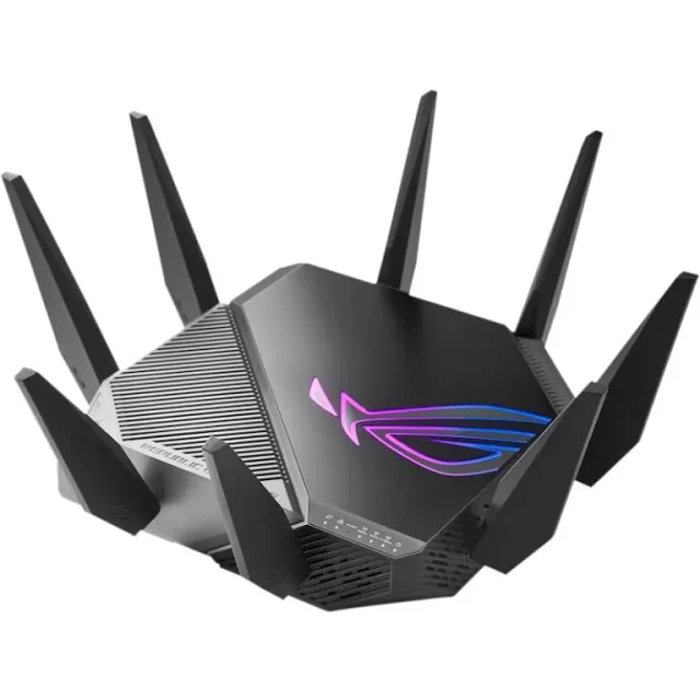 Asus Rog Rapture AXE11000 Tri-band WiFi 6E gaming router photo 1