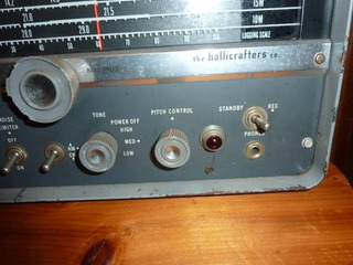 Vintage Hallicrafters S-108 Tube Ham Radio Receiver - Image 2