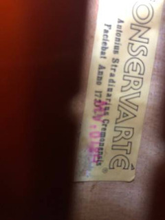 Antonius Stradivarius Violin 1/2 size - Image 6