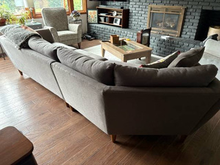 La-z-boy Tribeca cuddler corner couch - Image 2