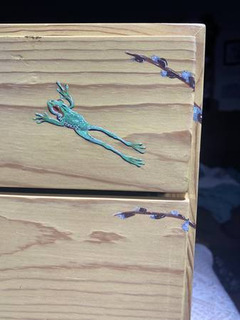 beautiful pine/cedar storage drawers - Image 3