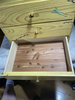 beautiful pine/cedar storage drawers - Image 8