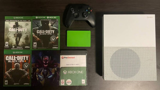 Xbox One S w/ 2TB External Drive + 5 Games