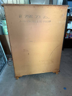 Vintage Pecan Bassett Dresser - Image 3