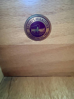 Vintage Pecan Bassett Dresser - Image 7