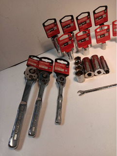 New Craftsman Tool Lot - Ratchets - sockets