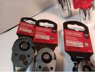 New Craftsman Tool Lot - Ratchets - sockets - Image 4