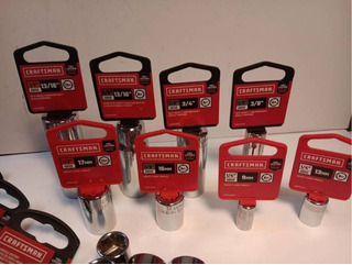 New Craftsman Tool Lot - Ratchets - sockets - Image 5