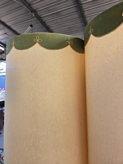 Carl Falkenstein Hollywood Regency Mid-Century Glass Lamp - Image 4