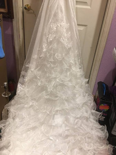 Wedding Dress size 8 San-Martin international - Image 9