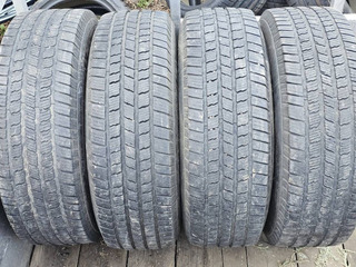 four 275/70/18 Michelin LTX M/S Load Range E Tires