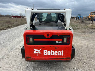 Bobcat T595 Skid Steer with Cab - Image 6