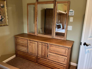 Solid Oak Bedroom Set - Image 2