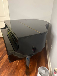 Baby Grand BLACK Hi-Gloss player piano - Image 2