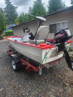 14' fiberglass boat