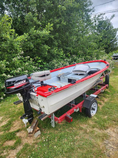 14' fiberglass boat - Image 4