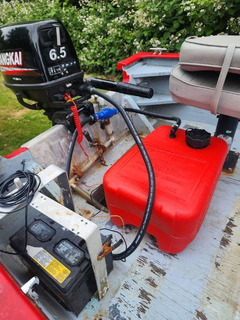 14' fiberglass boat - Image 5