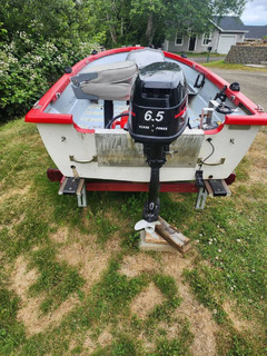 14' fiberglass boat - Image 6