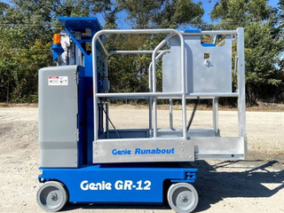 MULTIPLE GENIE GR-12 COMPACT RUNABOUT PERSONNEL MANLIFT'S - Image 2