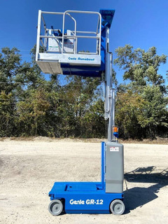 MULTIPLE GENIE GR-12 COMPACT RUNABOUT PERSONNEL MANLIFT'S - Image 7