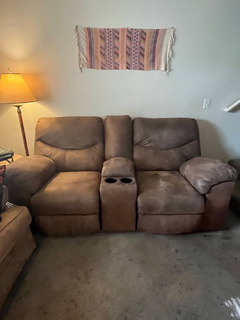 Double Recliner loveseat