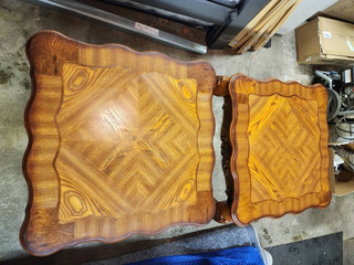 LARGE Beautiful side Tables With claw feet - Image 3