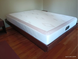 Bed and mattress