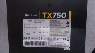 PS-Corsair TX750 Power Supply - Image 2