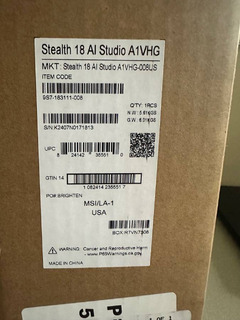 MSI Stealth 18 Laptop 18 Inch 4K 120Hz RTX4080 32GB 2TB - Image 6