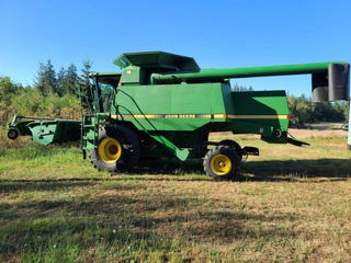 JD 9600 combine with 2 headers - Image 6