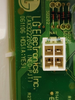 LG EAX32220501 EBR32268001 Washer Control Board - Image 4