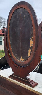 Antique Marble top Mahogany Dresser with Mirror - Image 5