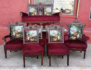 19th Century Eastlake parlor set like new