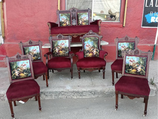 19th Century Eastlake parlor set like new - Image 2