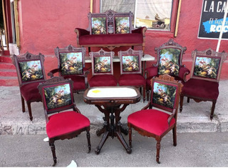 19th Century Eastlake parlor set like new - Image 3