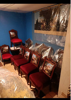 19th Century Eastlake parlor set like new - Image 4