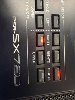 Yamaha PSR-SX720 keyboard - Image 2
