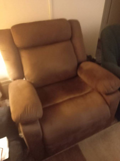 Large Sized Brown Rocker Recliner