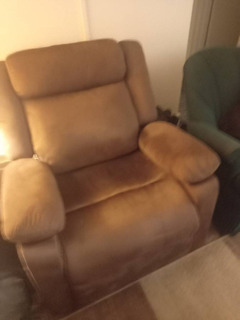 Large Sized Brown Rocker Recliner - Image 2