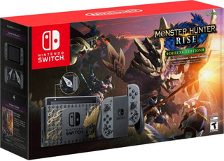 Nintendo Switch MONSTER HUNTER RISE Deluxe Edition - new