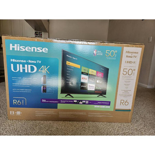 New Hisense 50 inch 4K UHD HDR Roku Smart TV