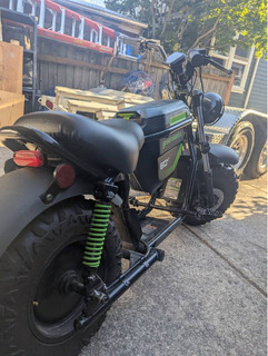 Greenworks electric minibike