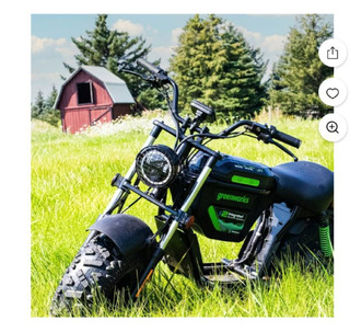 Greenworks electric minibike - Image 7