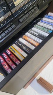 Vintage Stereo system with Records and Tapes - Image 6