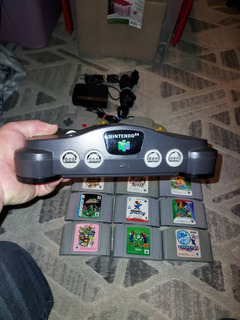 Nintendo 64 with games - Image 3