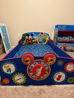 Mickey Mouse Toddler Bed