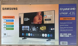 43" Samsung TV new