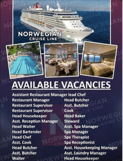 Norwegian Cruise Line.