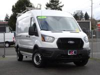*2021* *Ford* *Transit* *T250* *Medium Roof Cargo Van* Tacoma - Image 4